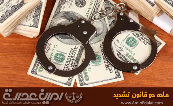 ماده دو قانون تشدید