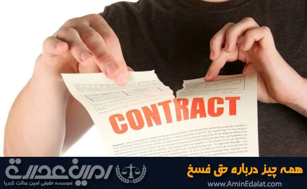 همه چیز درباره حق فسخ